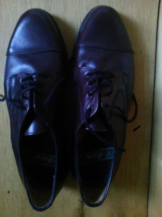 buty SKÓRA NATURALNA! Ambre, czekoladowy brąz roz. 41/42