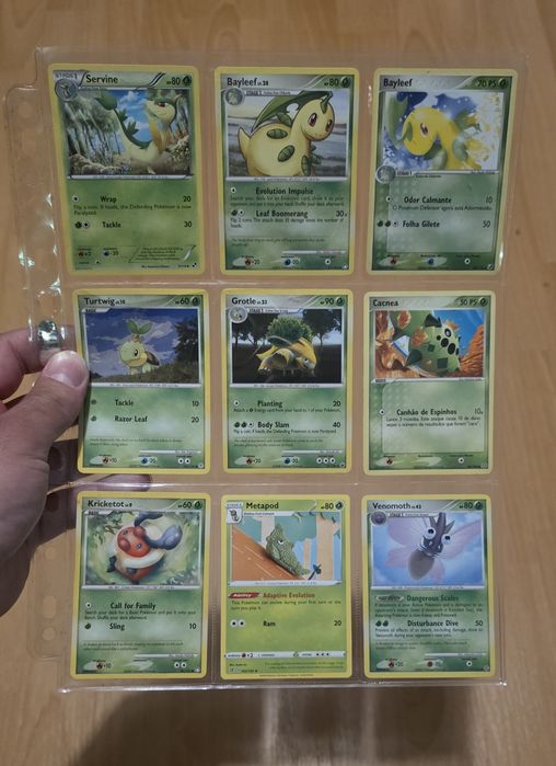 Pokémon TCG Lote 9 Cartas