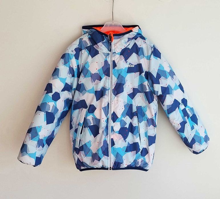 Kispo reversível para o frio tamanho 6 anos 115 - 124cm (COMO NOVO)