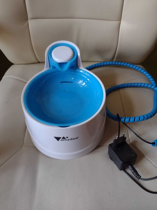 AMZDEAL fontanna, poidło do picia  DLA KOTA FILTR