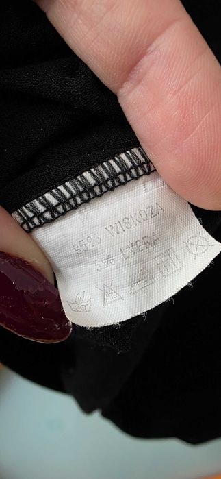 bluzka z ozdobną wstawką