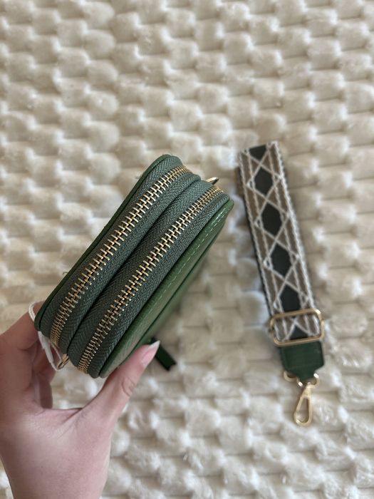 Mala Carteira em verde