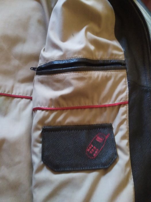 Легендарна вiнтажна шкiряна куртка mangoon.Мото