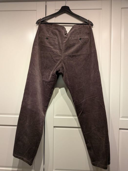 Spodnie sztruksy H&M regular fit