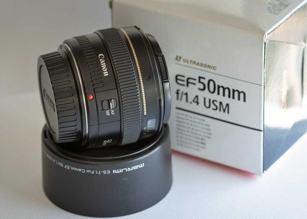 Obiektyw Canon Ultrasonic EF 50 mm 1.4 USM
