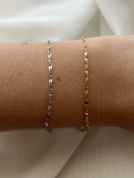 Pulseiras de aço inoxidavel