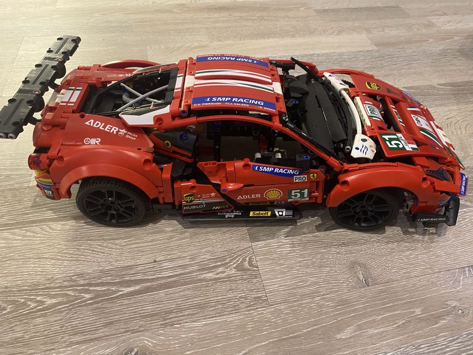 LEGO Technic Ferrari 488 GTE AF Corse #51 (42125) — Зібрана + Коробка