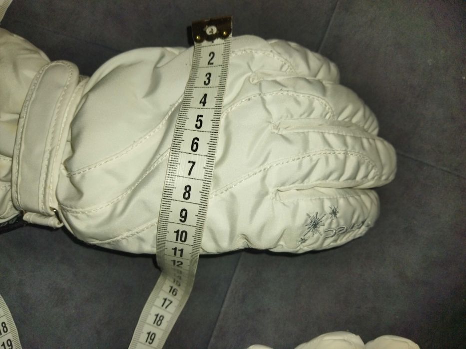 K-tec лижні рукавиці aqua aquashield білі розмір М