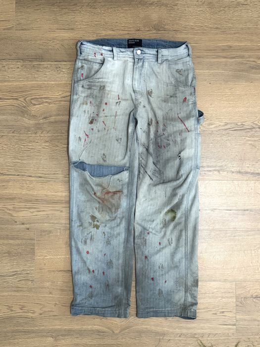 erd work pants ivory