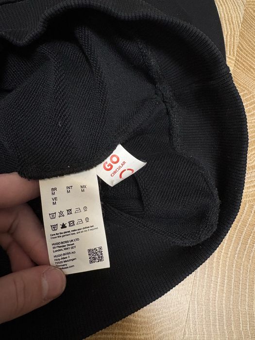Худі HUGO Boss GO CIRCULAR Black (Нове з бірками)
