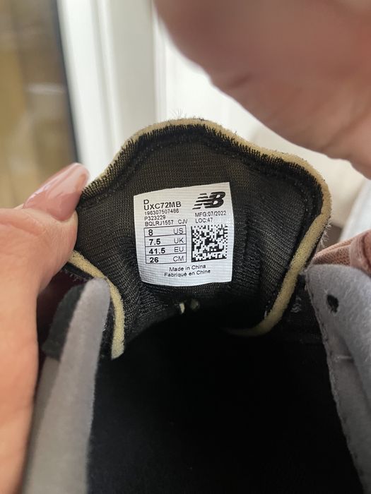 New Balance UXC72-czarny