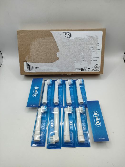 Końcówki do szczoteczki Oral-b Cross Action białe 10 sztuk