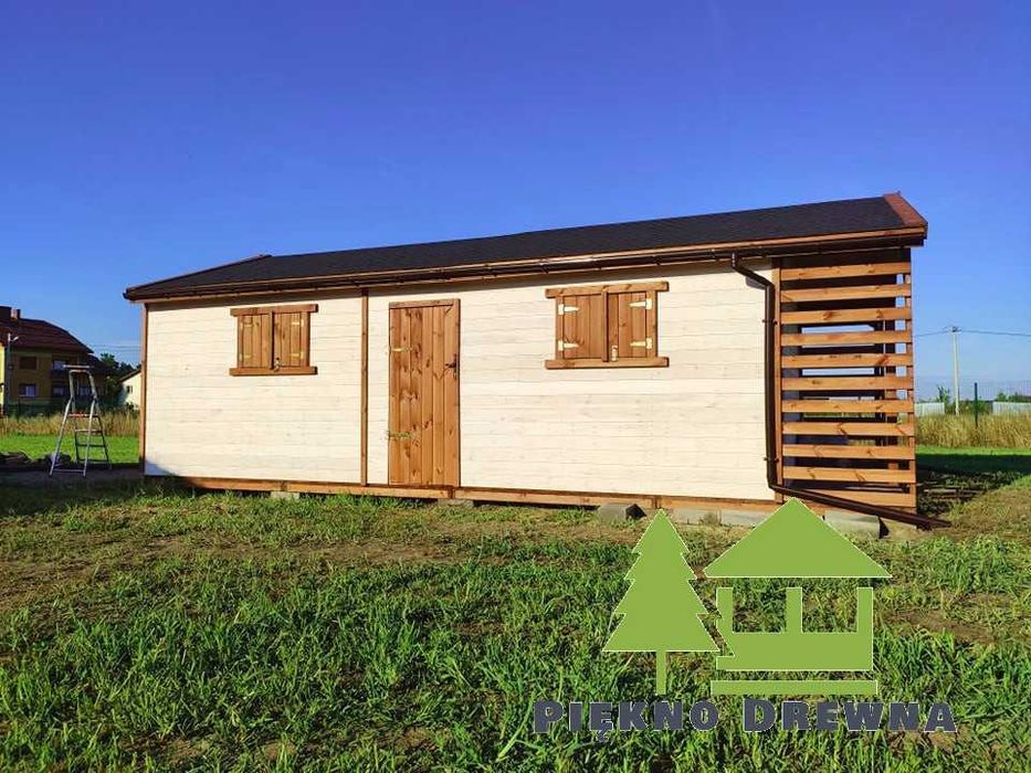 Domek Letniskowy / Domek Działkowy 8x4 Marek   SZYBKA REALIZACJA