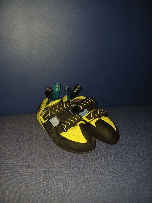 Buty wspinaczkowe Scarpa Vapor V Męskie Ocean Yellow