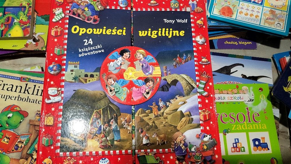 Album opowieści wigilijne 24 malutkie książeczki adwentowe