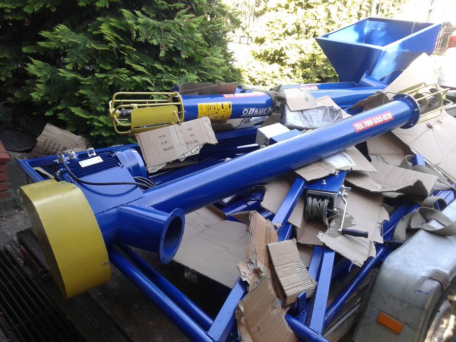 RABAT 10% FI 105,140,200 NOWE Przenośnik Ślimakowy do Żmijka do Zboża