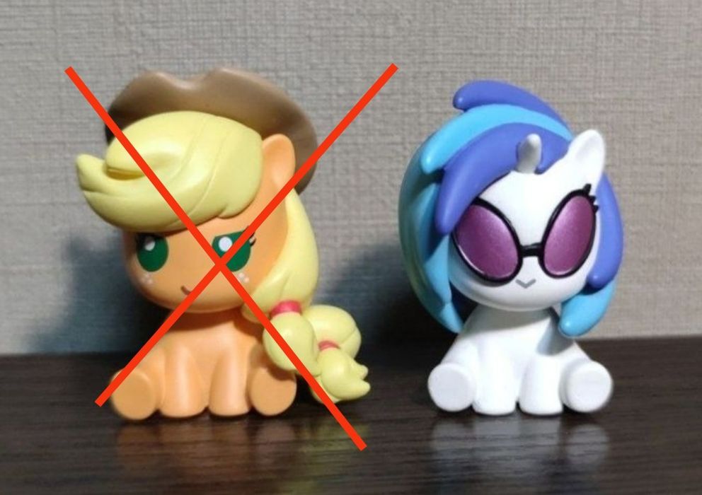 My little pony magic bottle Applejack DJ pon-3