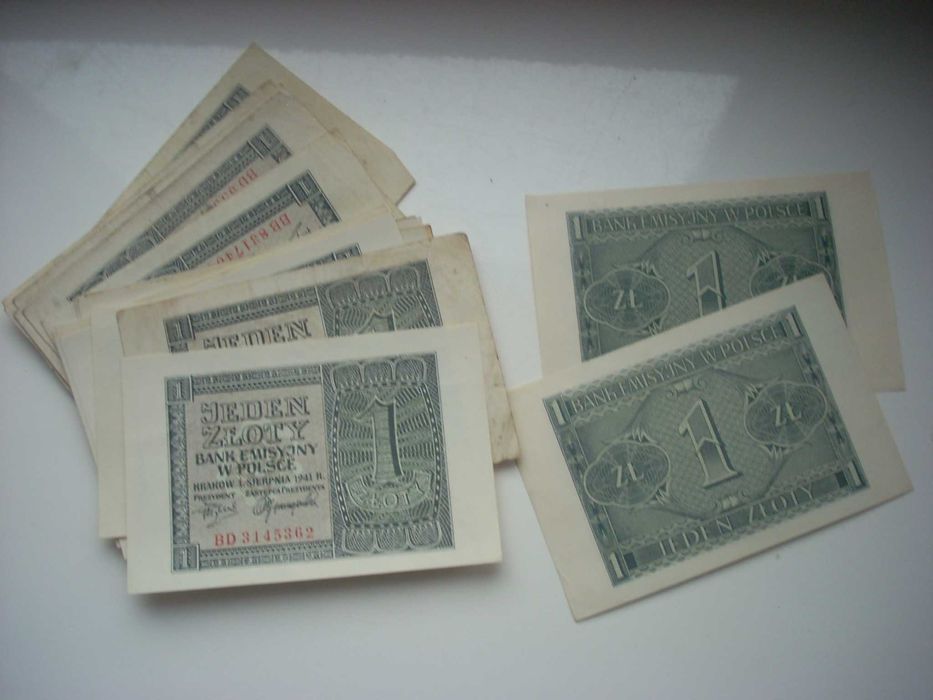 Banknoty kolekcjonerskie 1 zł