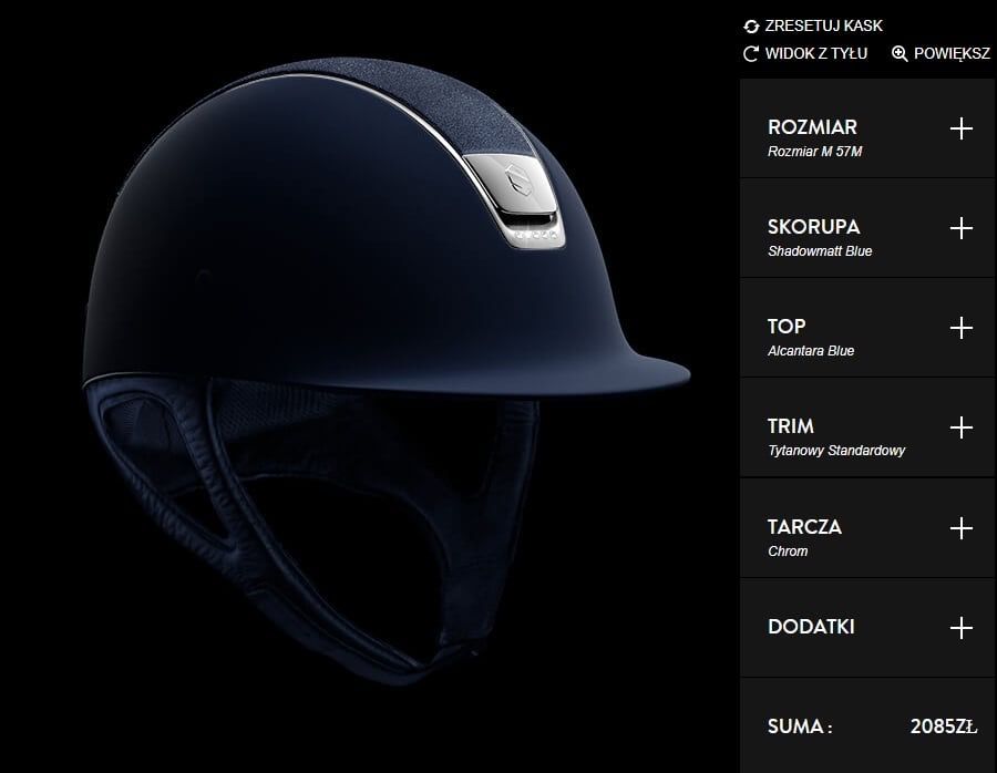 Kask jeździecki samshield