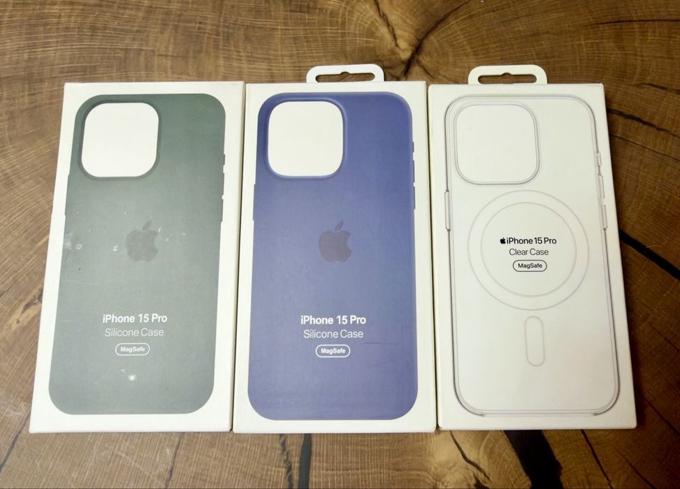 iPhone 15 Pro 128 GB Blue Titanium | 3x oryginalne etui Apple MagSafe