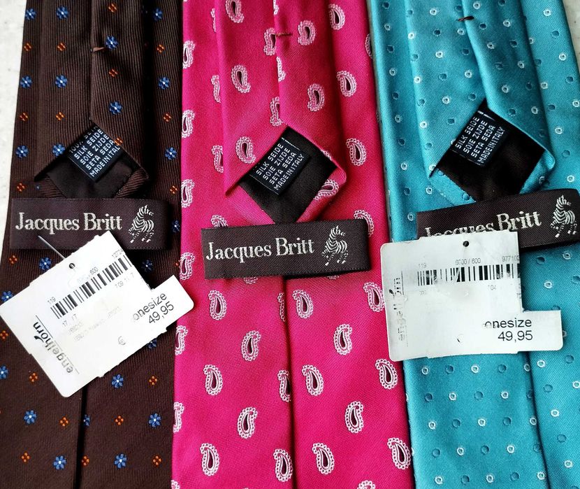 Нова шовкова краватка Jacques Britt