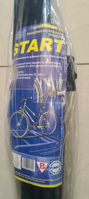 NOWY Sprzedam bagażnik na rower na dach samochodu nowy