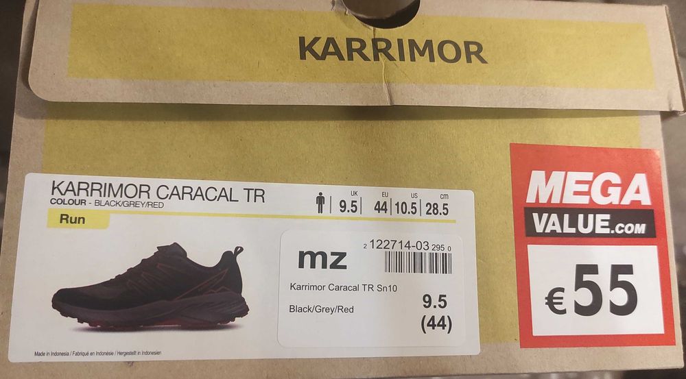 Чоловічі кросівки Karrimor, 43 р.