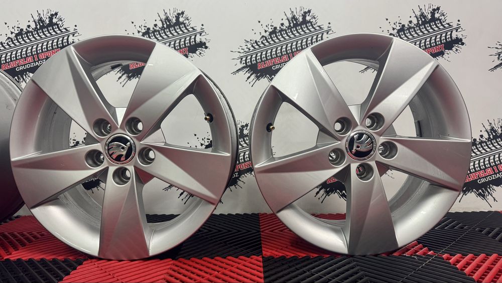 Alufelgi OEM Skoda 15" 5x100 Polo Ibiza Fabia