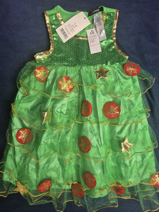 Strój/kostium/przebranie/sukienka CHOINKA