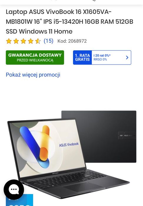 Laptop asos vivobook