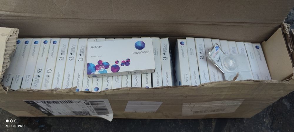 Лінзи контактні  для зору  Biofinity CooperVision