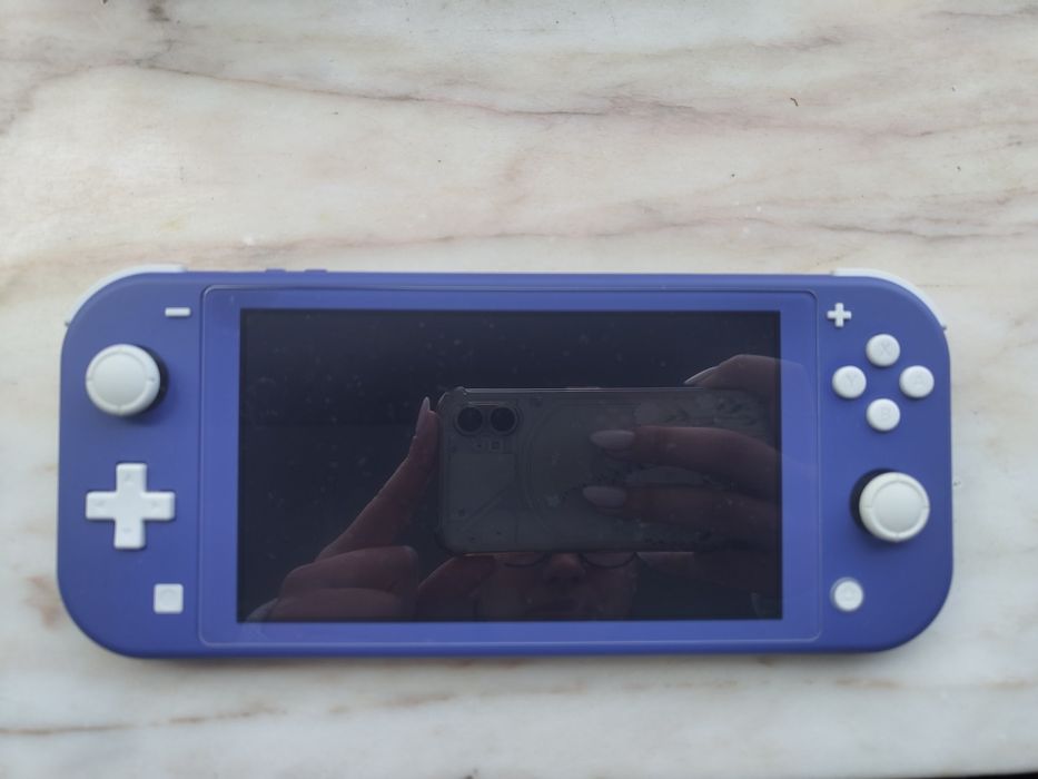 Nintendo Switch Lite Azul com bolsa