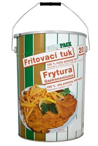 Olej palmowy rafinowany Gold Pack Frytura gastronomiczna 20 l