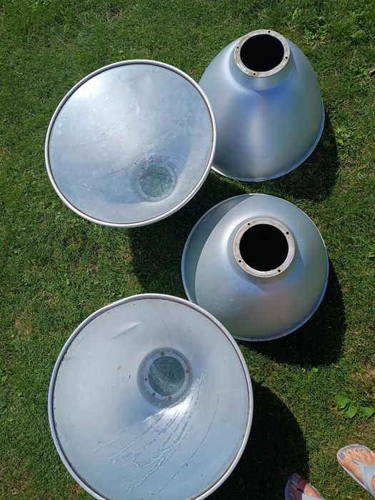 Klosze lamp halowych aluminiowe