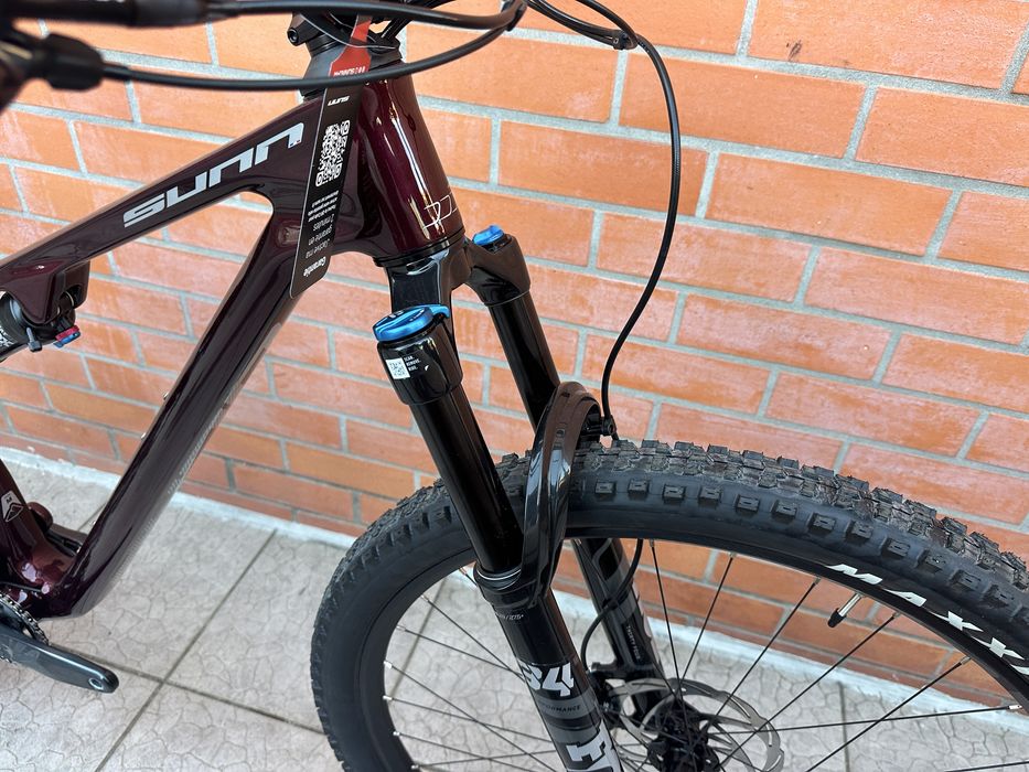 Bicicleta btt suspensao total roda 29 carbono Sunn shamann Dc S2 fox