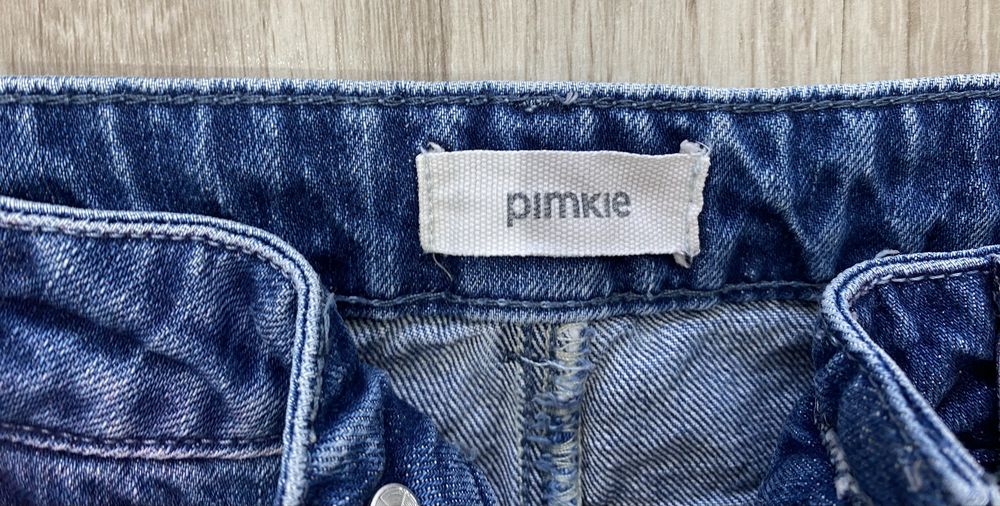 Jeansowe dżinsowe spodenki szorty ombre pimkie xs