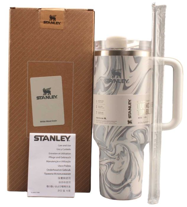 Термос термочашка Stanley Quencher H2.0 Tumbler 1,18 л Gray KT6007810