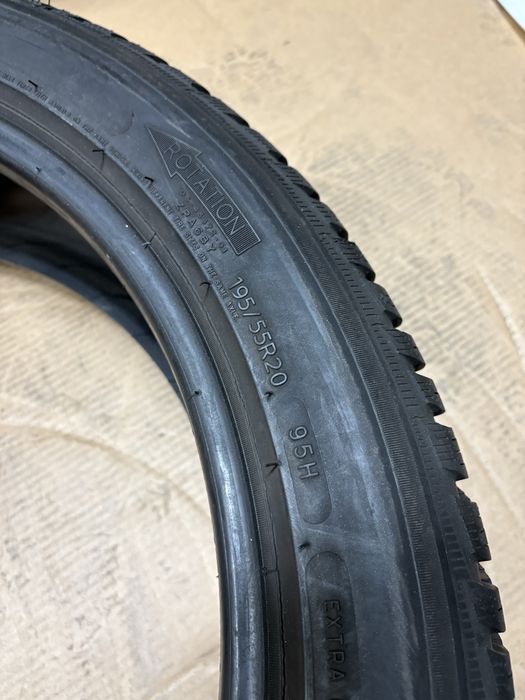 2x 195/55R20 95H MICHELIN ALPIN 5 opona zimowa M+S 3PMSF XL RANT