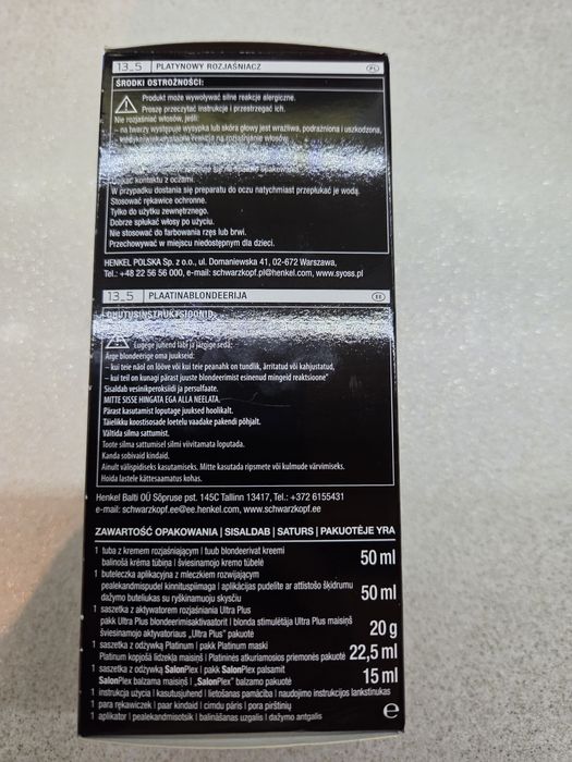 Rozjaśniacz do włosów Syoss