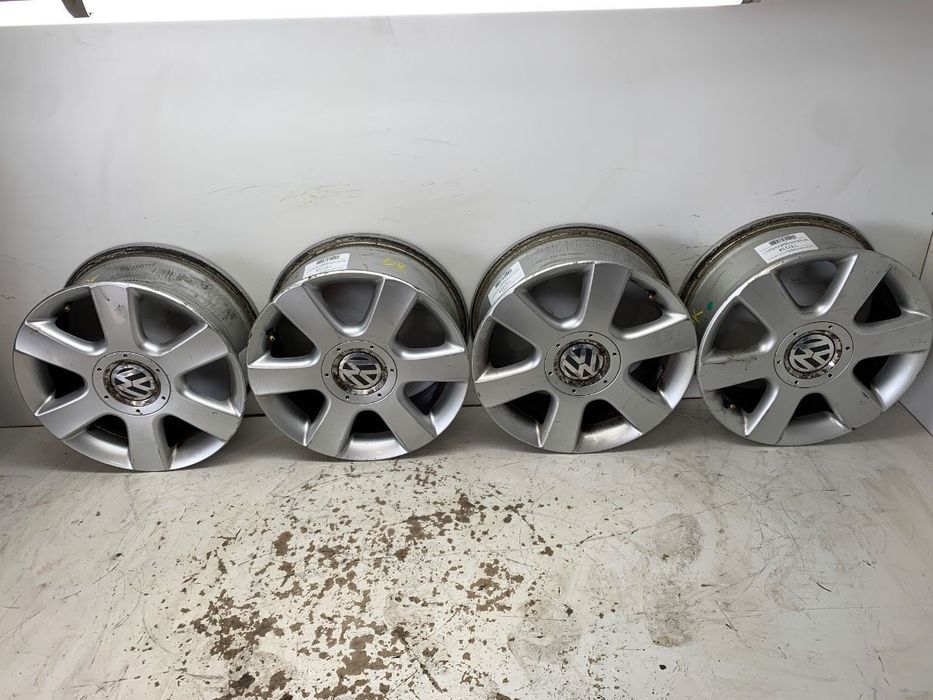 FELGI ALUMINIOWE KOMPLET 16 5X112 6,5J CENTR 57,1 ET50  VW GOLF PLUS V (5M1, 521) 2004 - 2013 1.9
