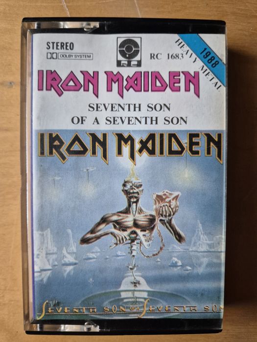 Kaseta Iron Maiden Seventh Son