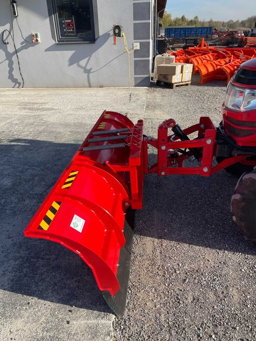 Pług do śniegu z płytą montażową do mini ciągnika  agrosped kubota, Iseki, Yanmar i Mitsubishi promocja