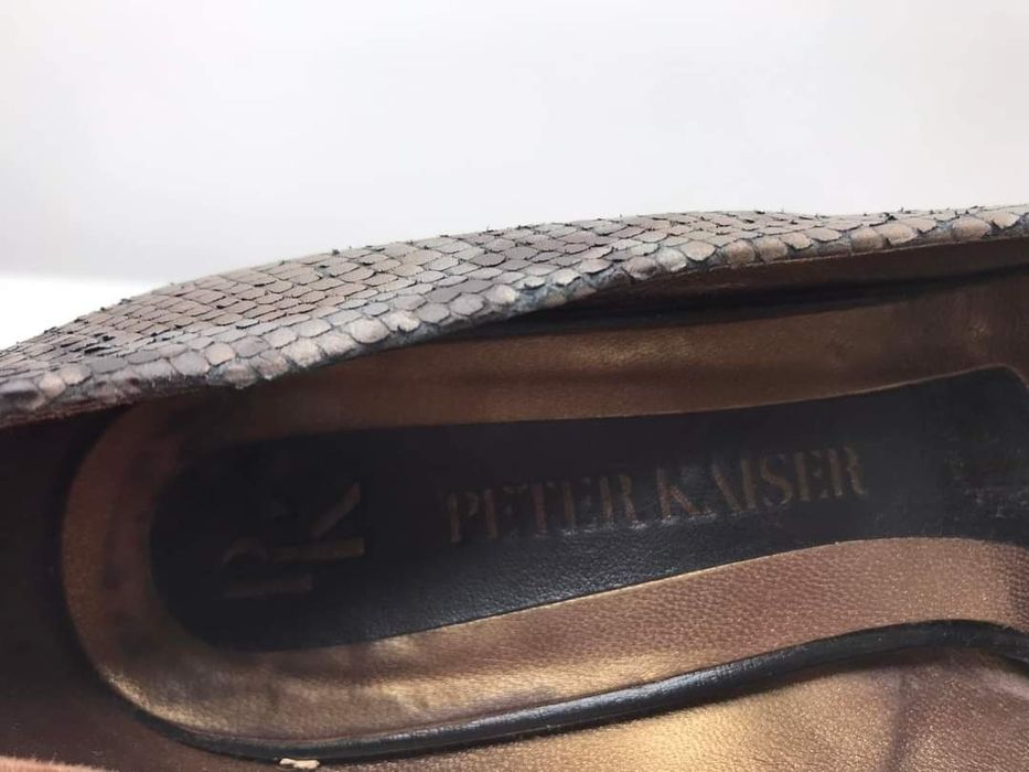 Czółenka skórzane Peter Kaiser  Rozmiar 37,5