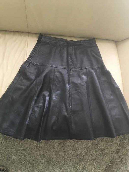 Spódnica skórzana