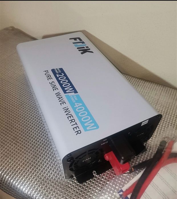Inversor 4000w Onda Pura 24v ou 12v para 220v Novo
