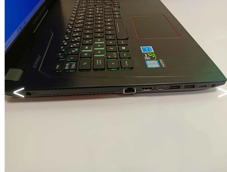 ASUS Rog Strix GL753 GAMING i7 7700HQ GTX 1050Ti + Photoshop