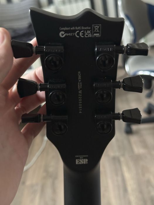 ESP LTD ec-fr black metal made in korea