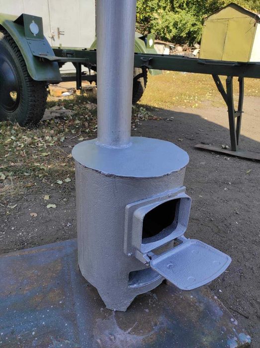 Буржуйка чугунная