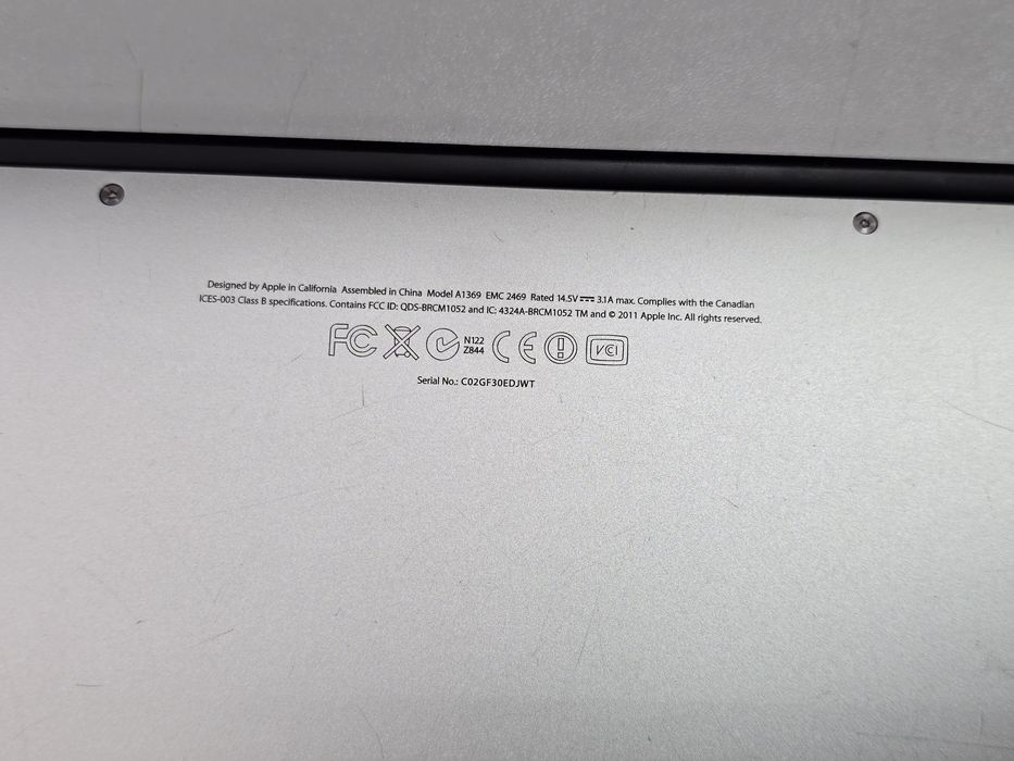 Apple MacBook Air 13 2011 A1369