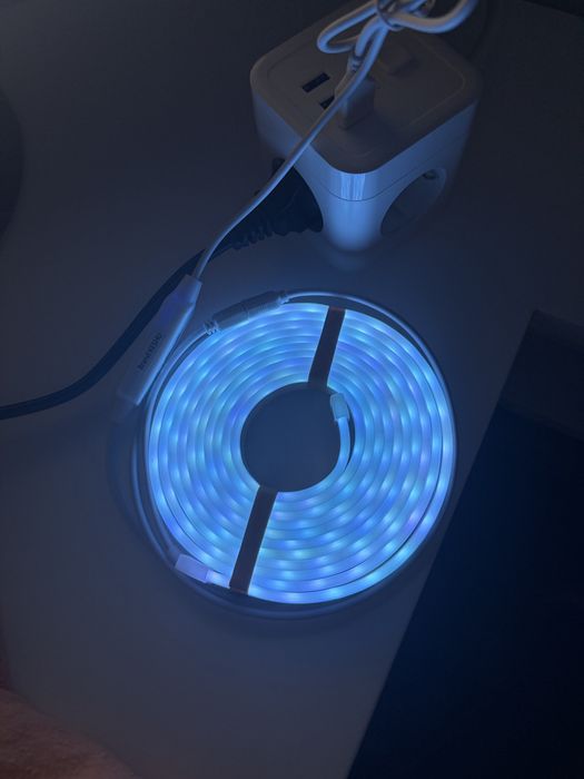 LED quarto / gaming / decoração com app/controlo remoto e vários efeitos